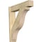 Ekena Millwork Funston Block Rough Sawn Outlooker, Douglas Fir, 8"W x 36"D x 40"H OUT08X36X40FST05RDF - alternate 1